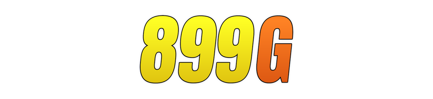 899g